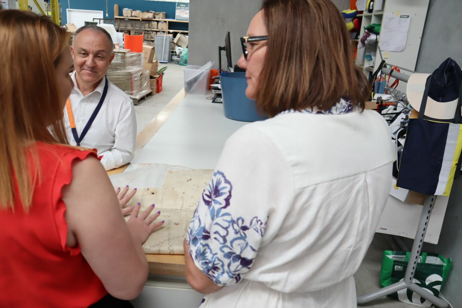 Minister for Communities' Loop Upcycling Warehouse Visit - WA Social ...